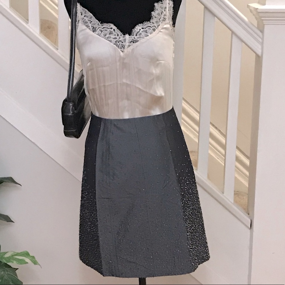 SEQUIN GREY SKIRT